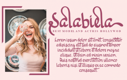 Hello Sonia Script Font 1