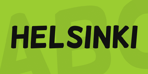 Helsinki Font
