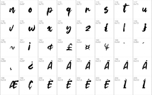 Hey October Font 2