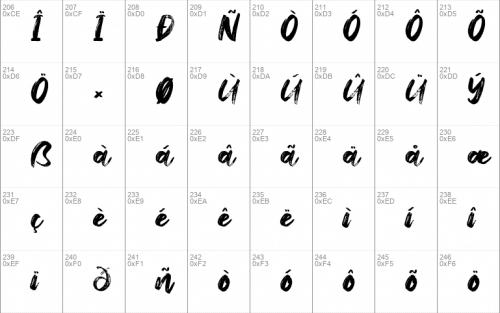 Hey October Font 4