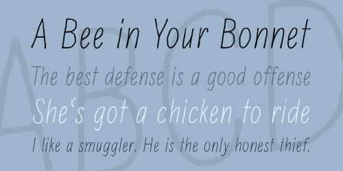 Hidden Meanings Font 5