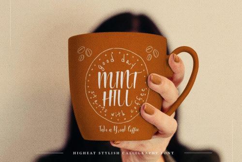 Higheat Stylish Calligraphy Font 5