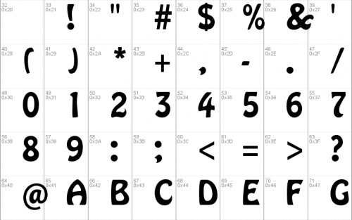 Hobo Std Font 6
