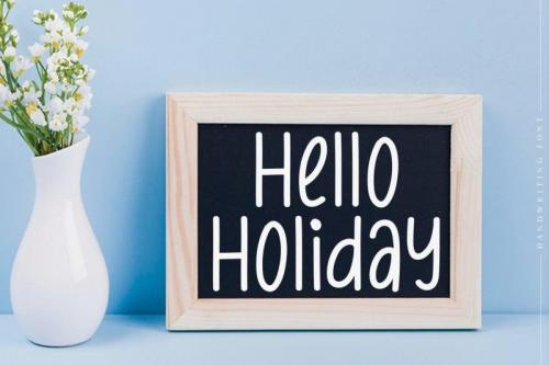 Home And Work Display Font 2