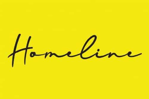 Homeline Script Font
