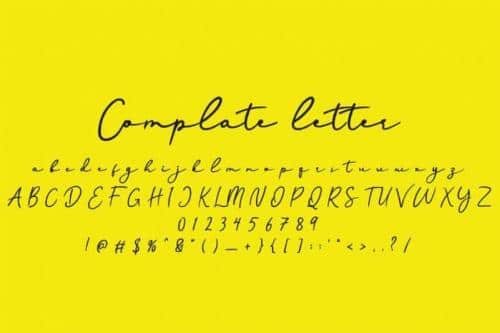 Homeline Script Font 3