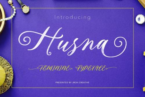 Husna Calligraphy Font