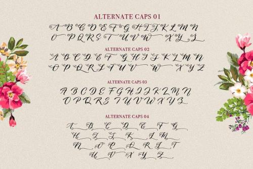 Husna Calligraphy Font 12