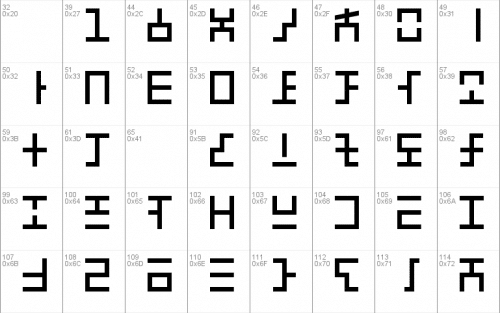 Hylian 64 Font