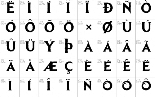 Ice Kingdom Bold Font 3