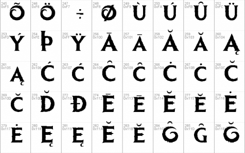 Ice Kingdom Bold Font 4