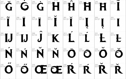 Ice Kingdom Bold Font 5