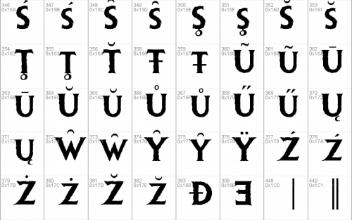 Ice Kingdom Bold Font 6