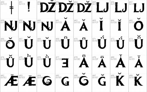 Ice Kingdom Bold Font 7