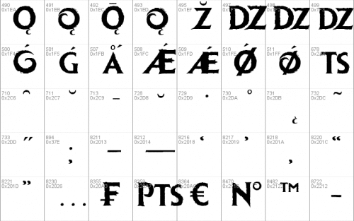 Ice Kingdom Bold Font 8