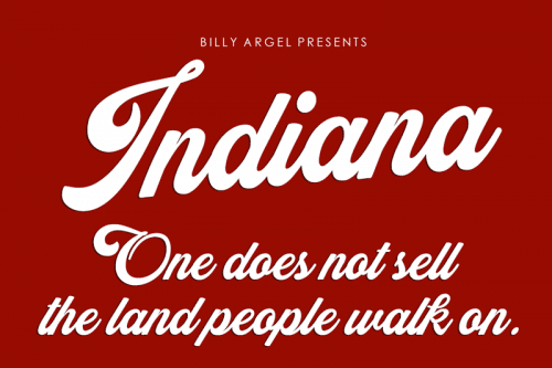 Indiana Font 1
