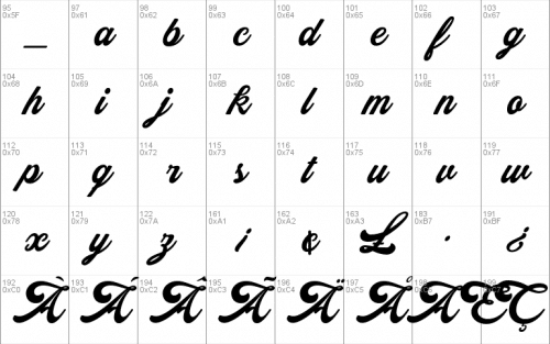 Indiana Font 3