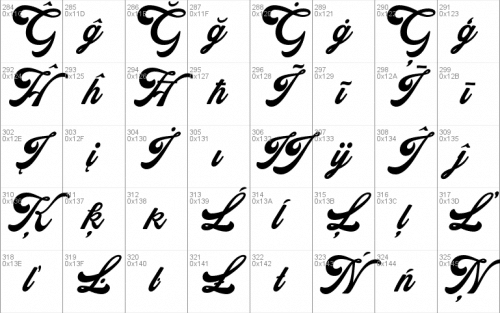 Indiana Font 6
