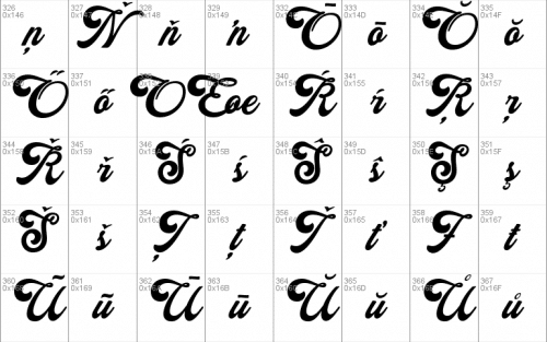 Indiana Font 7