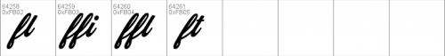 Indiana Font 9