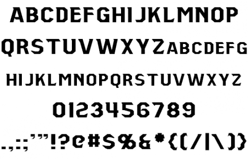 Inquisition Font 6