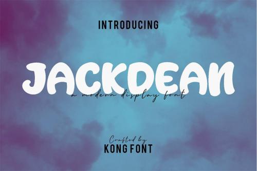 Jackdean Display Font