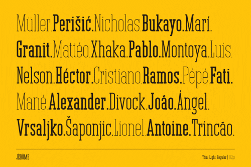 Jerome Slab Serif Font 2