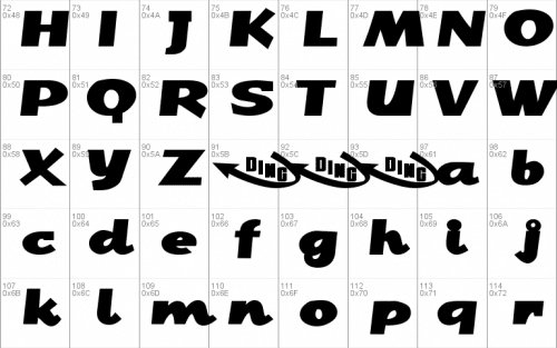 Jojo Font 1