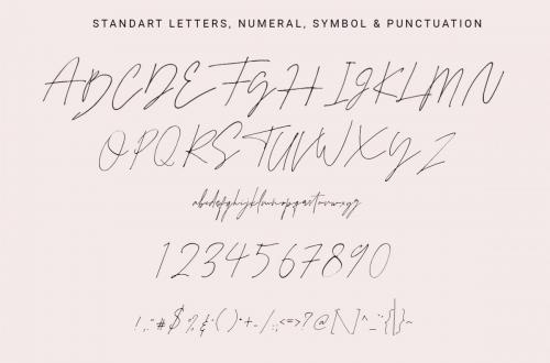 Juliette Handwritten Signature Font 9