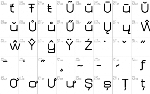 Jura Light Font  7