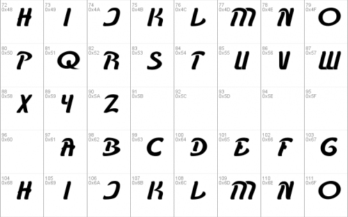 Karate Font 1