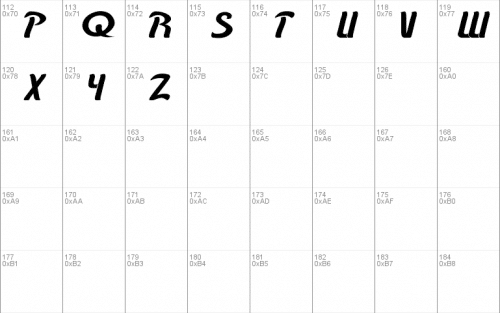 Karate Font 2