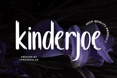 Kinderjoe Display Font