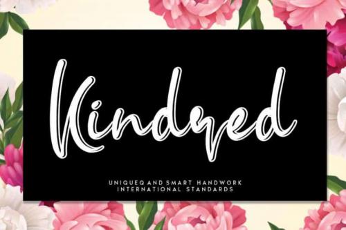 Kindred Handwritten Font
