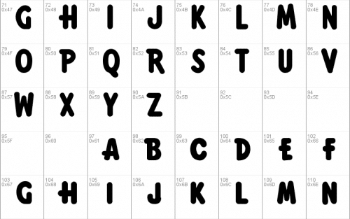 Kirby Classic Font 1