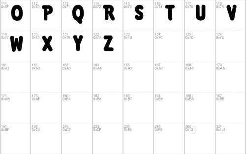 Kirby Classic Font 2