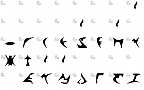 Klingon Font 1