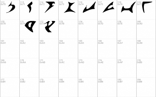 Klingon Font 3