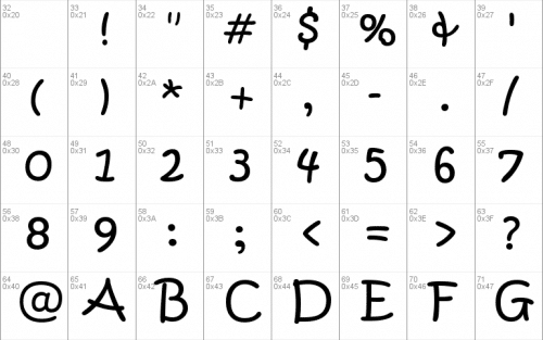 Kristen Itc Font 6