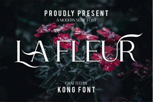 La Fleur Serif Font