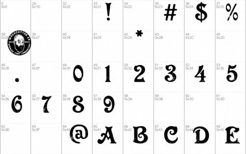 Le Casino Royale Font 1
