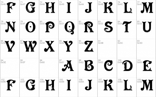 Le Casino Royale Font 2
