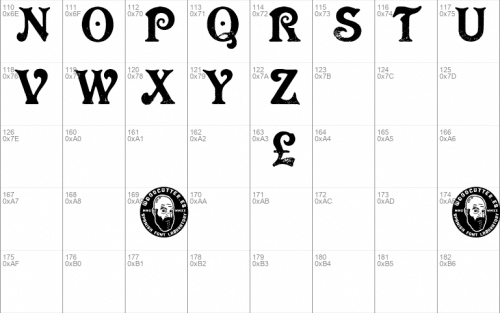 Le Casino Royale Font 3