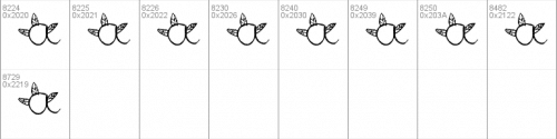 Leaves Font 6