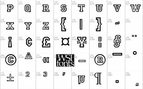 Letterman Font 2
