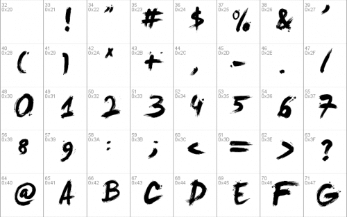Levi Brush Font