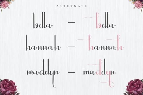 Lighten Up Luxury Script Font 4