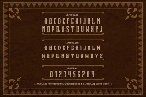 Ligotra Display Font 5