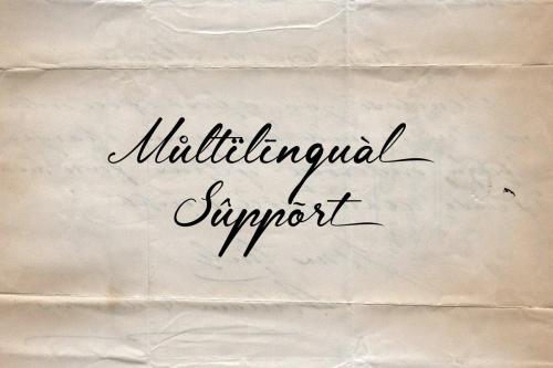 Lingerhend Handwritten Font 6