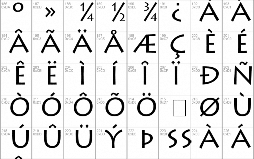 Lithograph Font 3